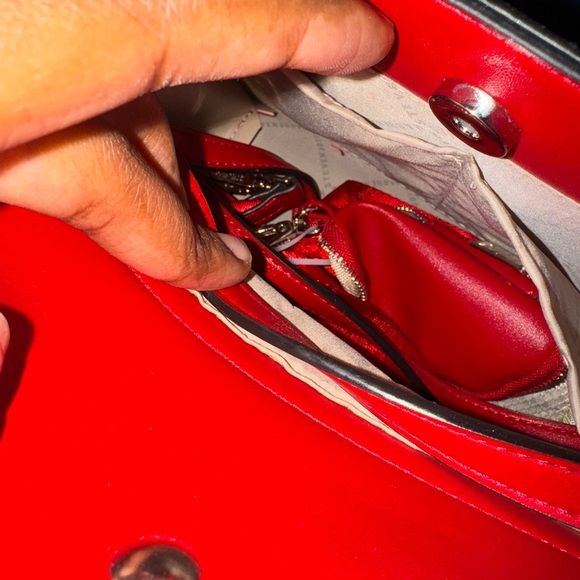 Red Leather Women's Bag - Picture 1 of 4